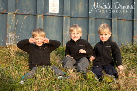 Triplet Family Photography